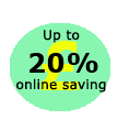 Buy online and save 20%